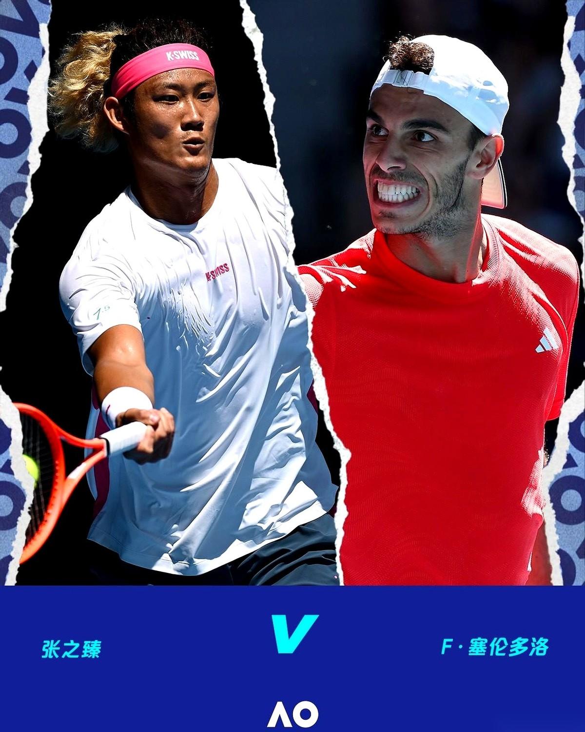 一上来就这么刺激吗？张之臻，澳网第一天，直接被扔进了玛格丽特·考特球场。对手