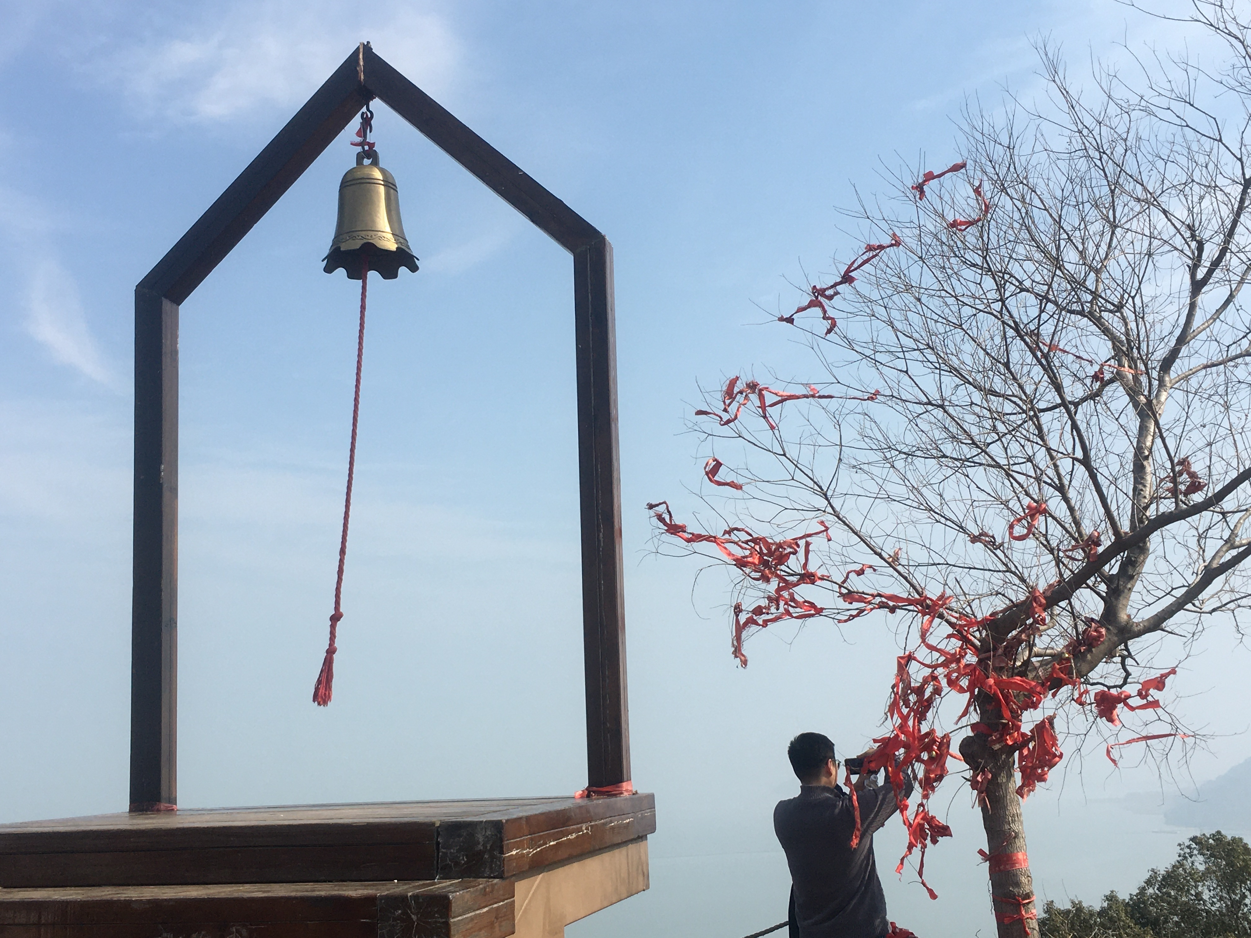 为了拍这玩意儿，给我爬得，心率狂飙到160苏州·西山风景区