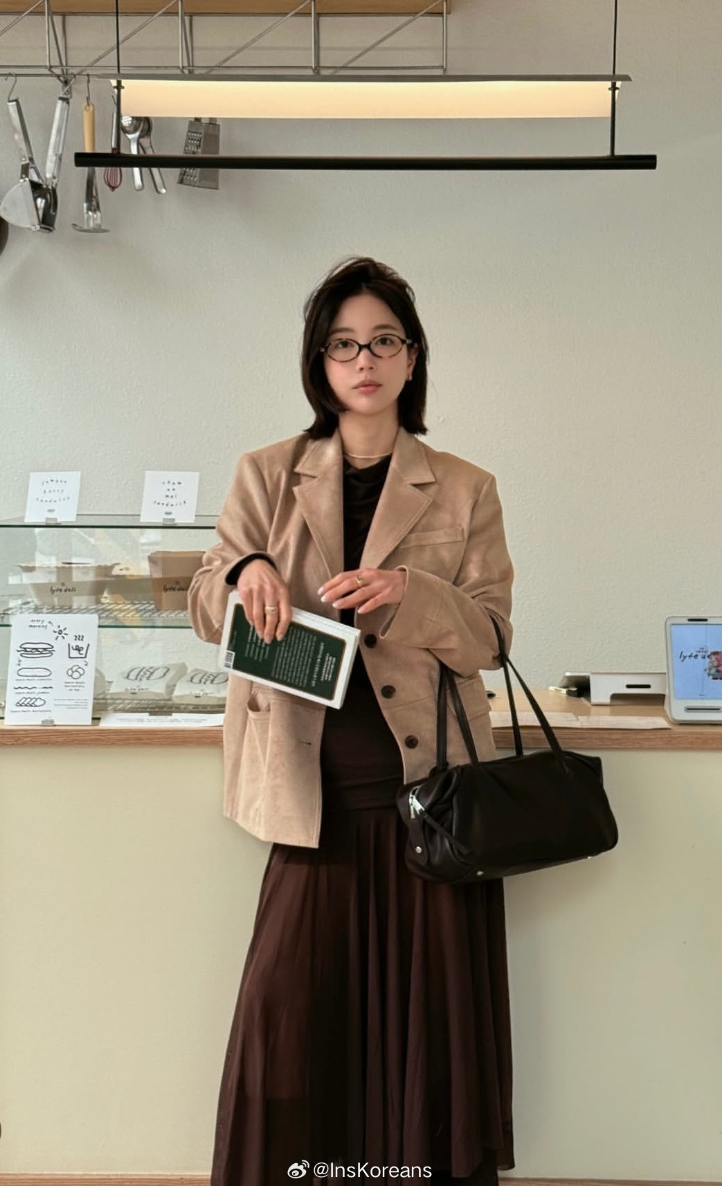 穿搭分享连续更新第2754天韩国时尚女生日常搭配周一来啦韩系穿搭超能新星汇新星