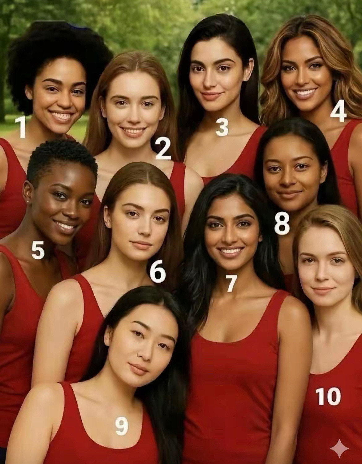 全球视野打开，你觉得最漂亮的是几号？