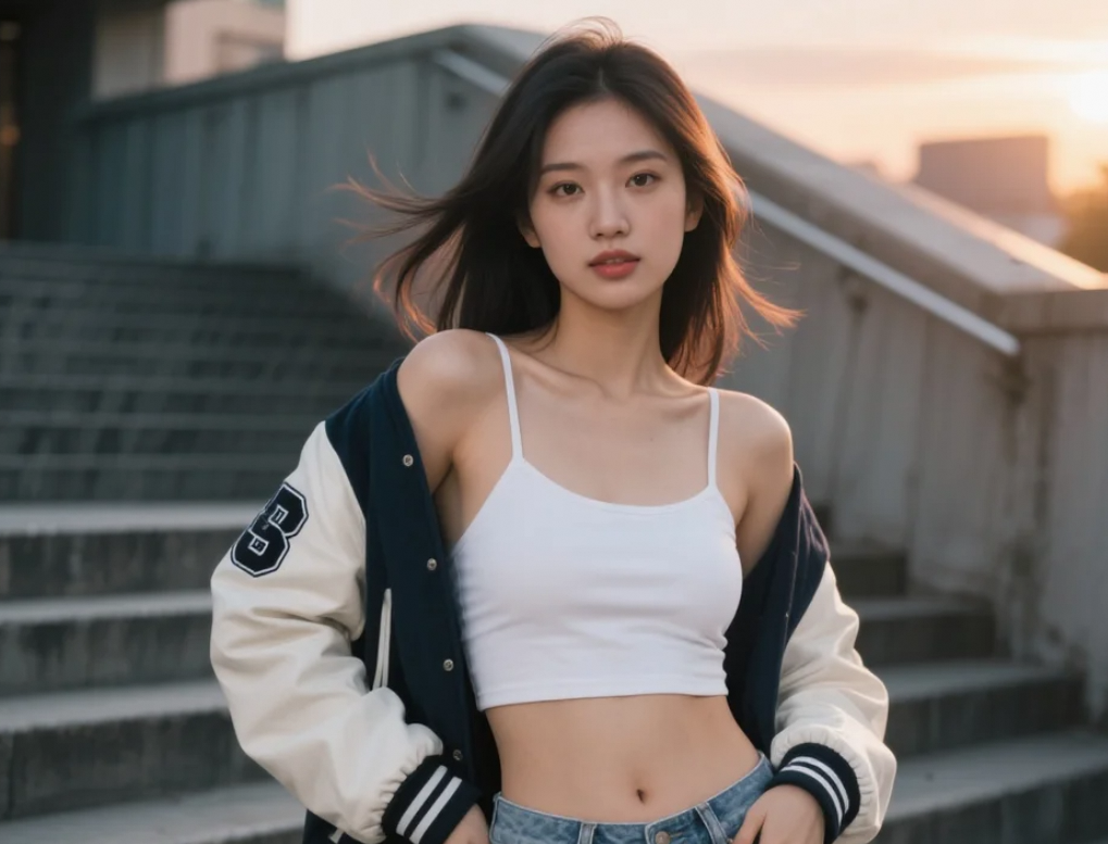 辣妹现身街头，这组街拍直接封神！