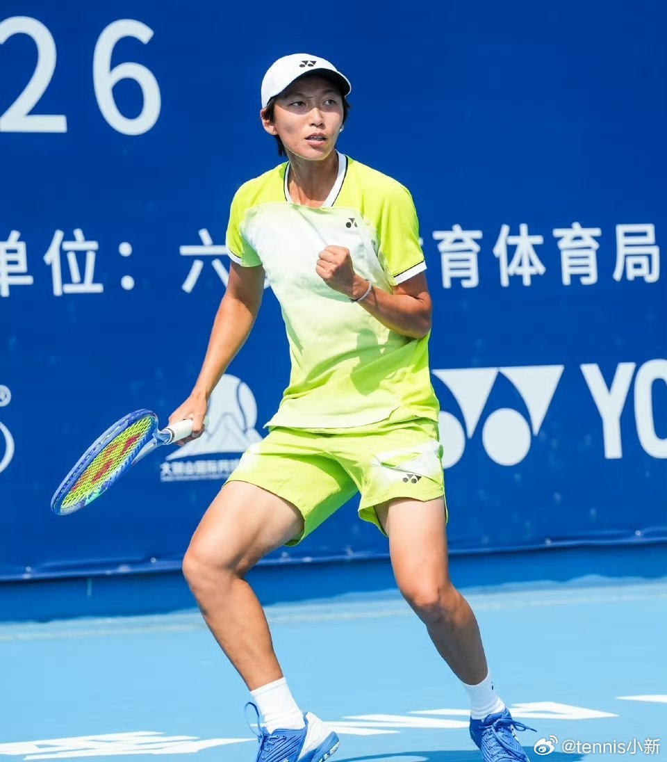 还是很不容易的毕竟一直待在itf🏆🇨🇳六安W100女单决赛🇨🇳尤晓迪6