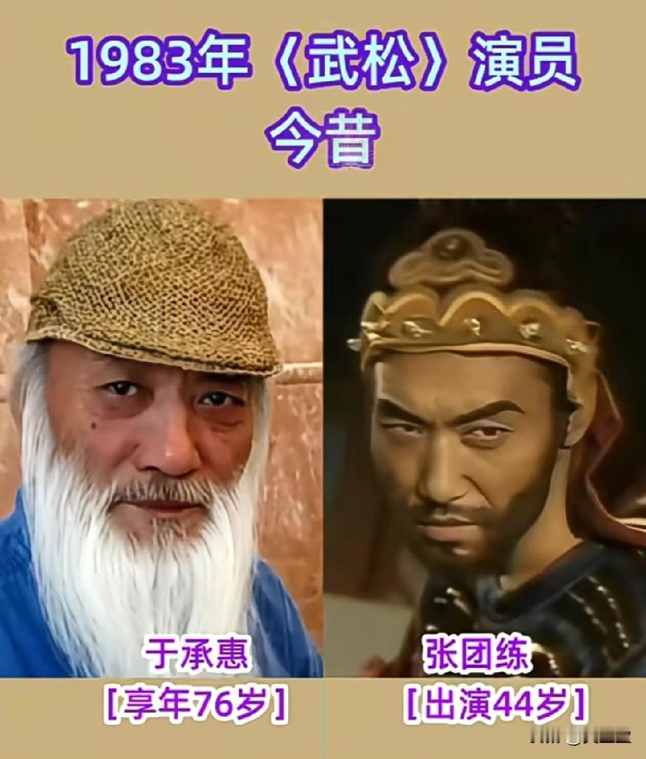 金莲绝美！《武松》1983演员今昔对比？