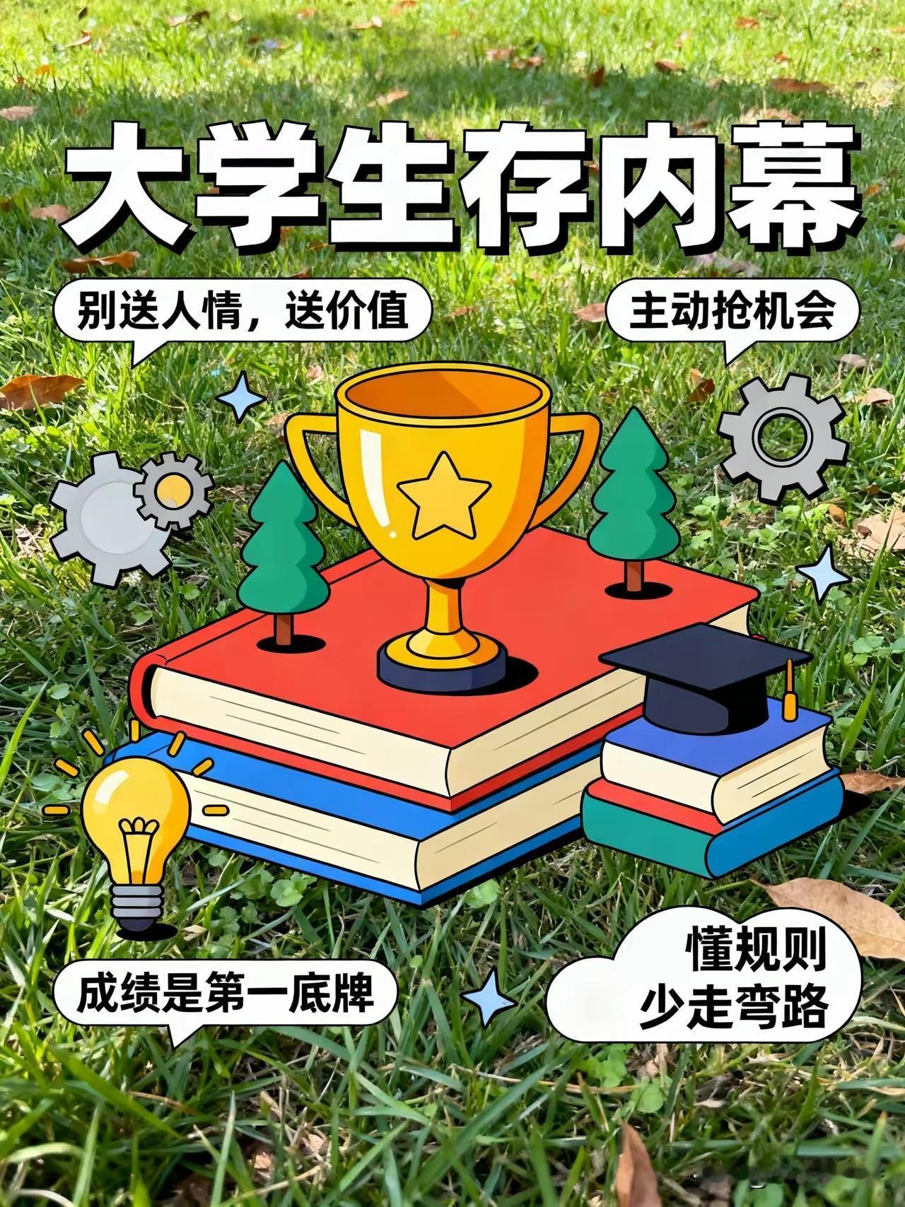 上了大学你才会发现，最不公平的不是你没钱、没背景，而是很多人根本不知道大学该怎么