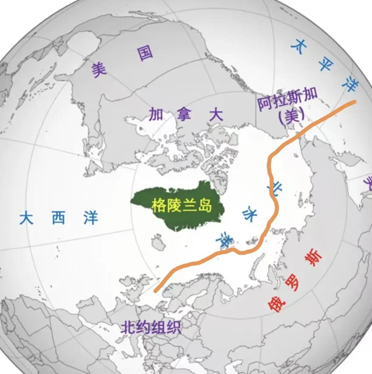 按照郎咸平的说法，如果格陵兰岛一旦落入美国人的口袋，或变成美国军事保护国，中国将