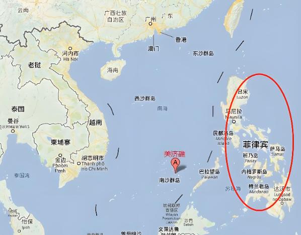 菲律宾为什么现在这么紧张？因为二战后对菲律宾领土的划分，只包括了像吕宋岛、棉兰老