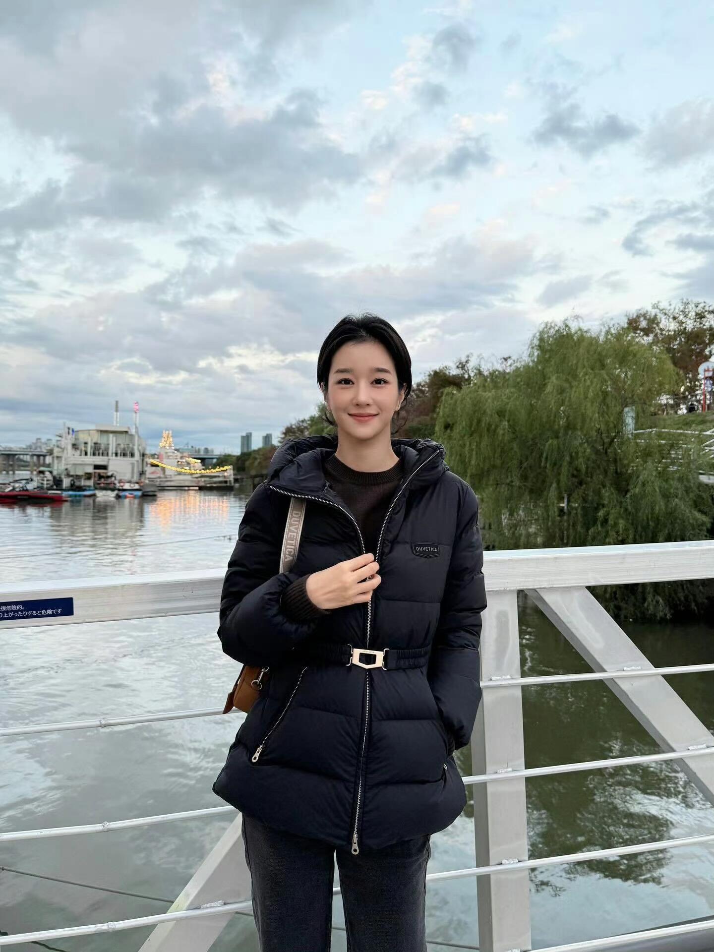 徐睿知今日ins更新平平无奇的羽绒服穿得如此貌美​​​