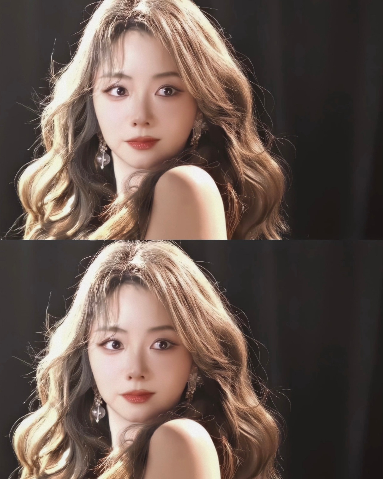 谭松韵大波浪洋娃娃从未见过如此貌美的谭松韵，好美的洋娃娃！想要get同款大波