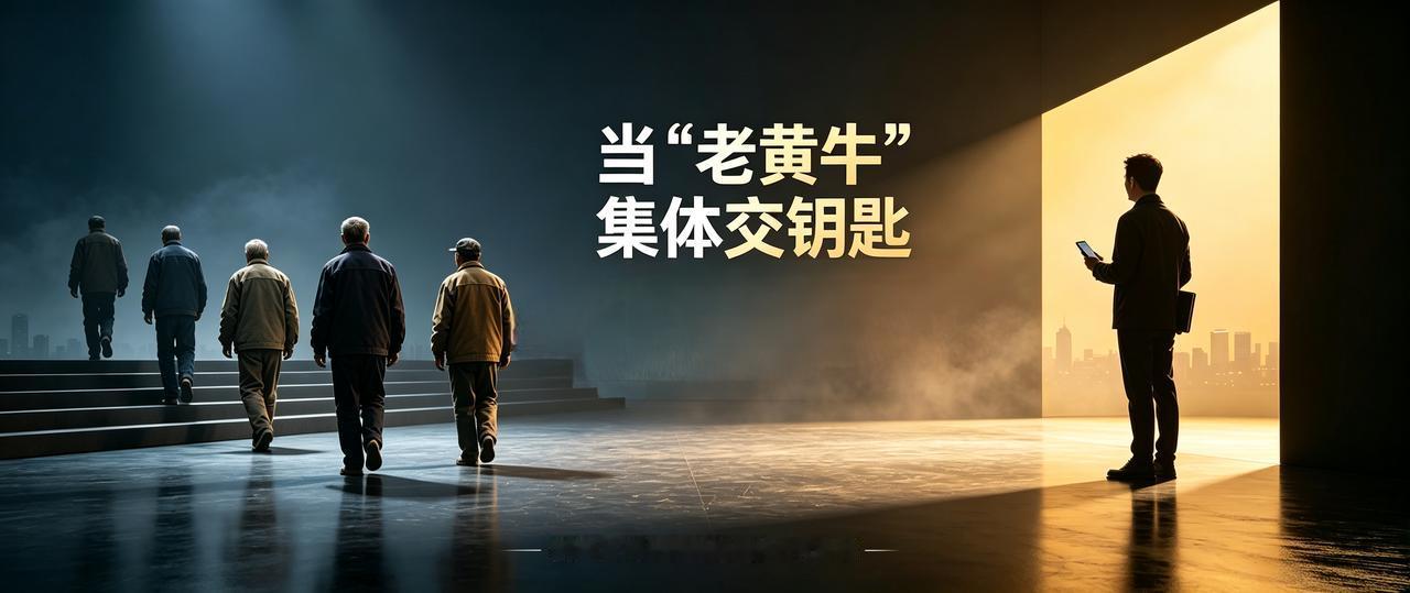 当"老黄牛"集体交钥匙：一场没有讣告的时代换班如果你最近觉得楼下的早餐店换