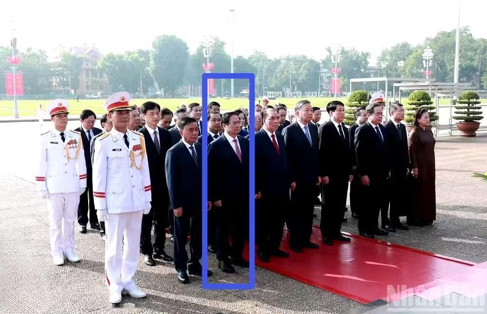 苏林又把范明政叫出来“营业了”！在越南荣军烈士日79周年之际，7月26日上午，