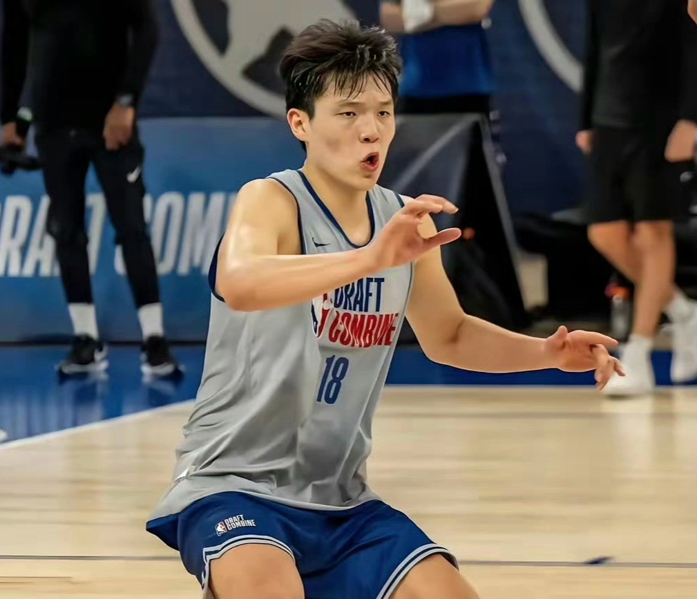 杨瀚森试训越多越惨，首轮梦要碎？！​开拓者、爵士、老鹰...连着跑了五六家试训