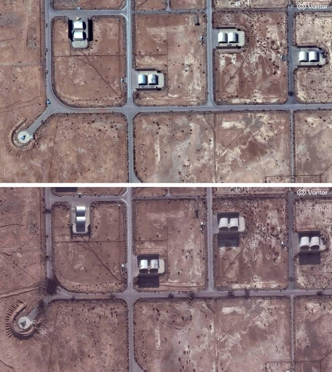 伊朗腹地的伊斯法罕空军基地受到空袭，除了至少2架美制F-14A战斗机被炸毁，被摧