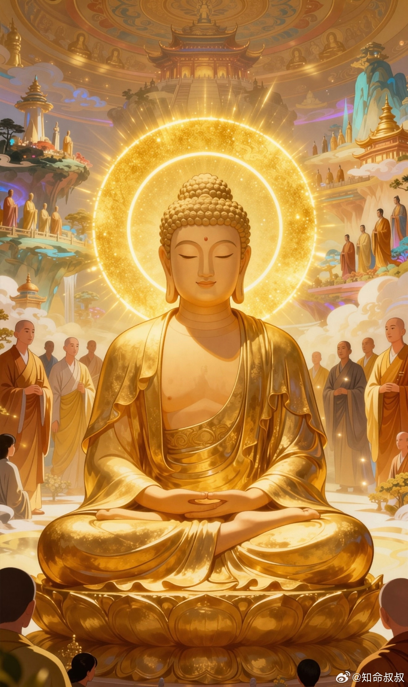 见佛祈福🙏，感恩佛光慈悲加持，愿我家宅平安顺遂，风水清正浊气消，阖家和睦少是非
