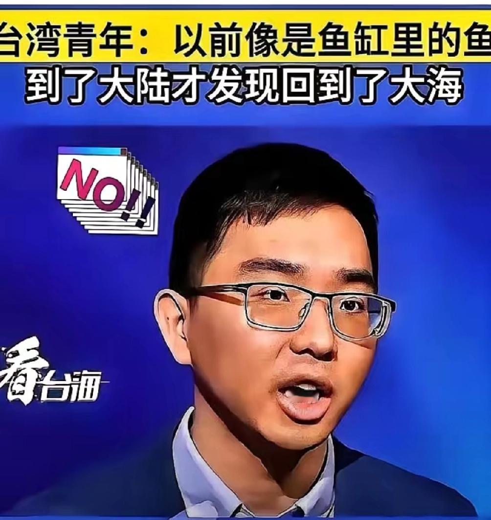 有个台湾小伙说的话，真是一下子给我干沉默了。他说：“我为什么要支持统一？因为统一