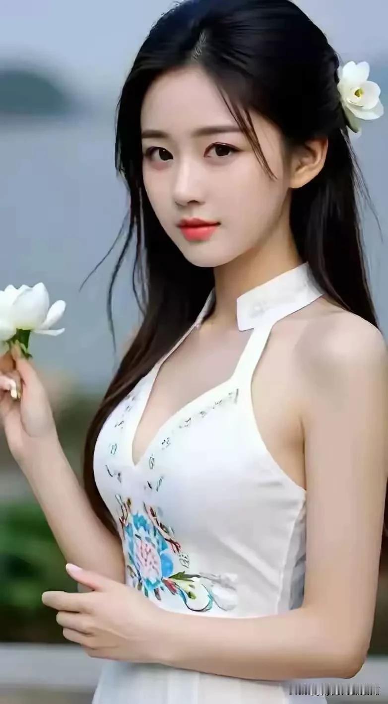 咏淑媛丰姿绰约韵天成，淑气盈盈自朗清。玉质凝脂匀腻色，兰心蕙性蕴温声。