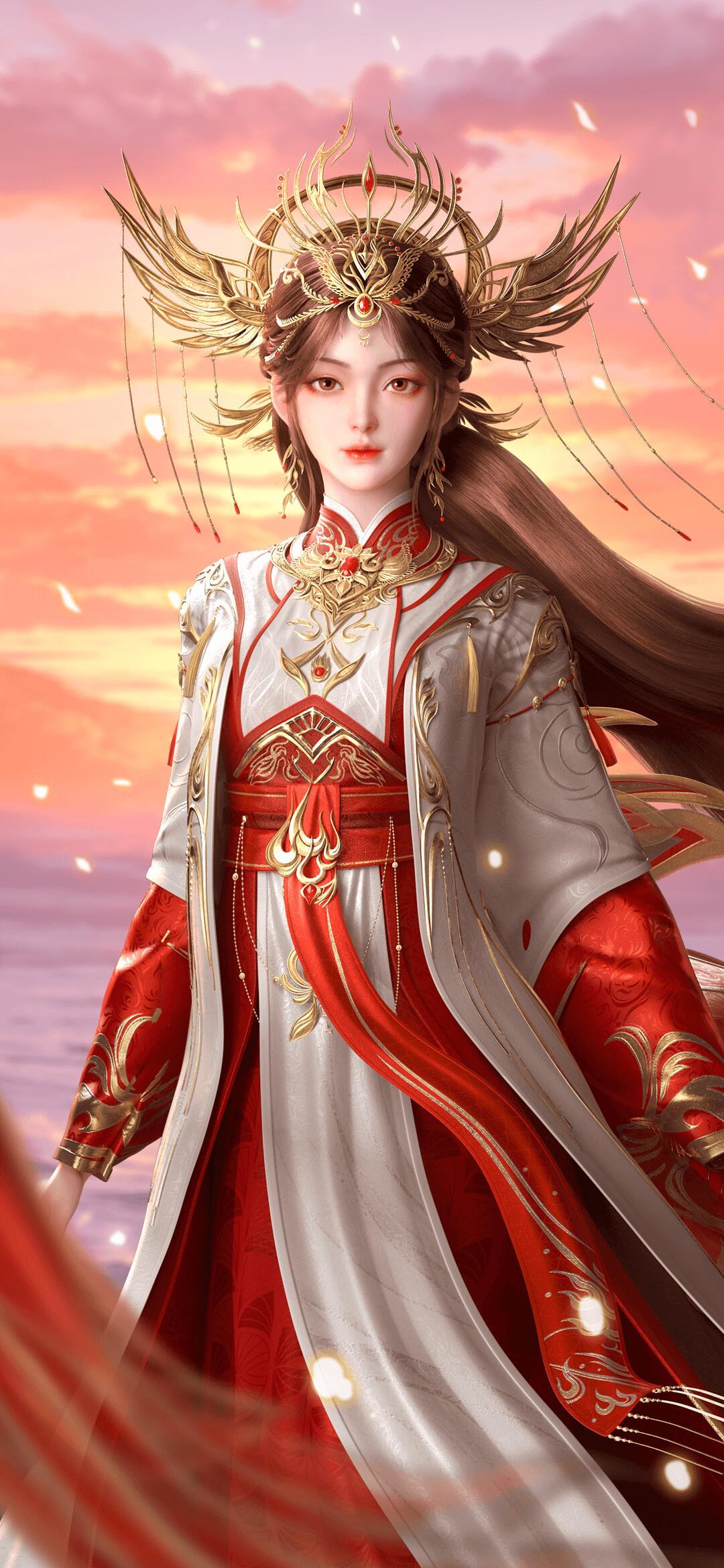 完美世界火灵儿壁纸分享谁懂这种明艳动人的鲜活感​​​