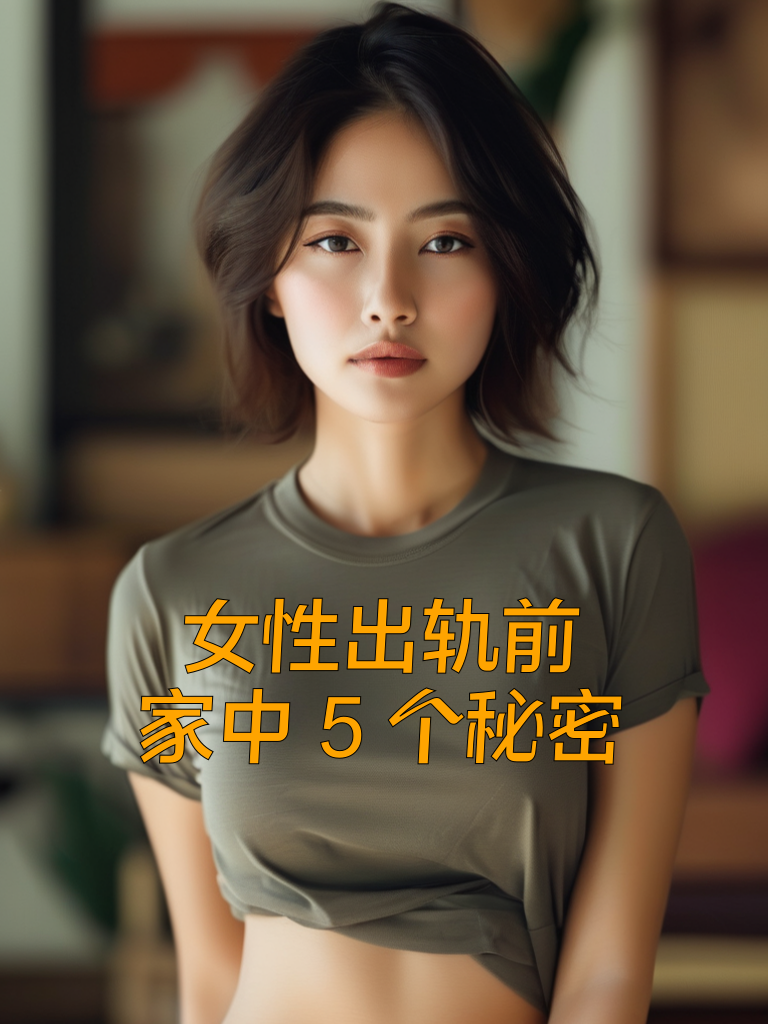 女性出轨前，家中5个秘密