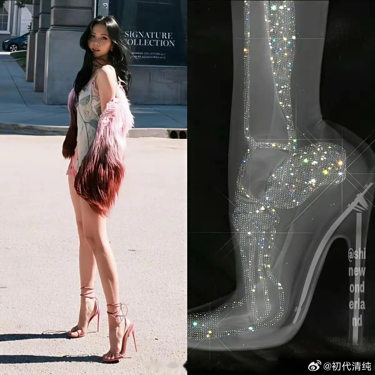 这么看，高跟鞋真的师美丽刑具