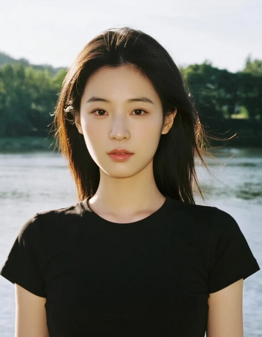 魅力无限，遇见美女的第一感觉。