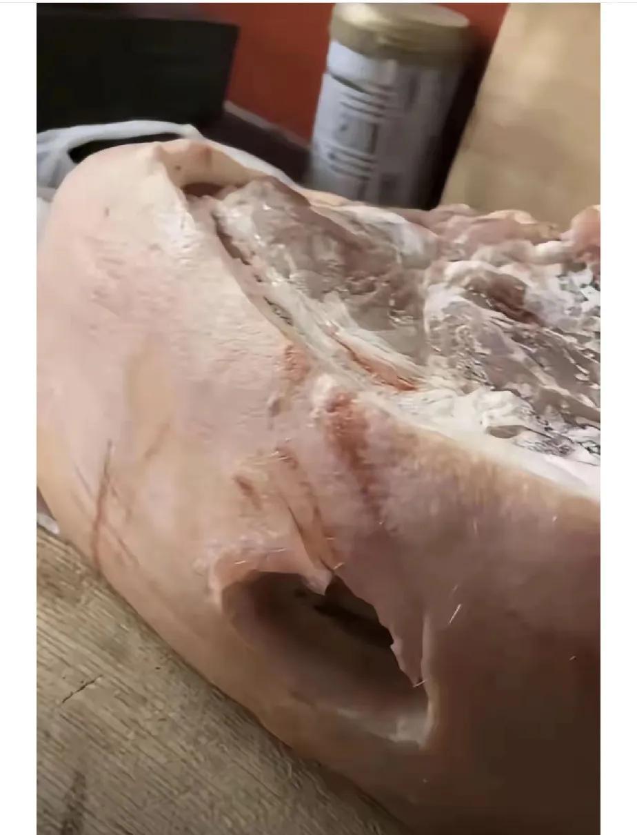 肯定不能吃，别人掉地上的猪肉不能捡！