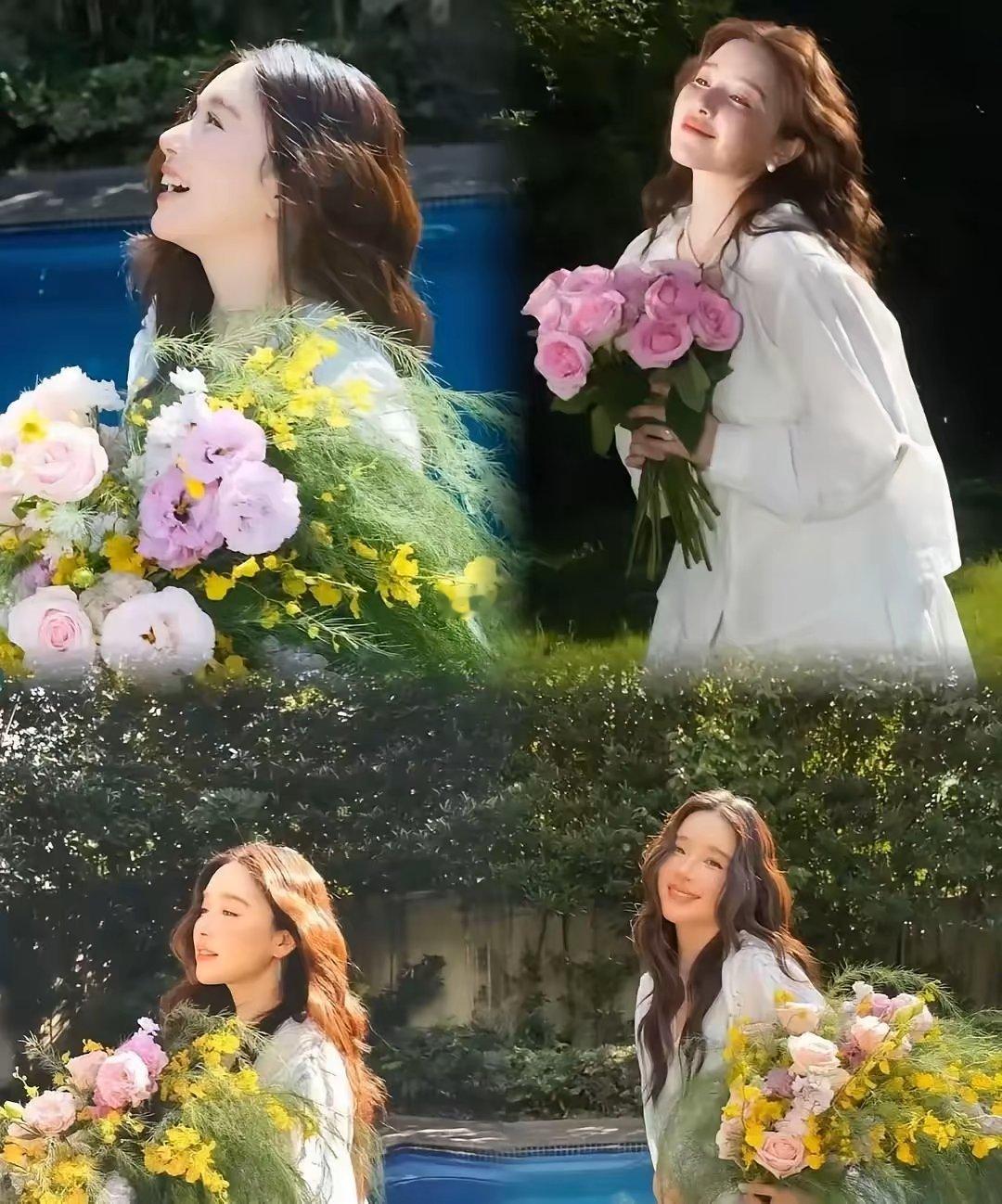 阚清子挺着七个月大肚子还在片场熬夜拍《搏忆》，杀青第二天又上线直播给剧站台，脸肿