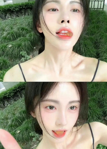 鞠婧祎这几张图给人一种很不舒服的感觉​​​