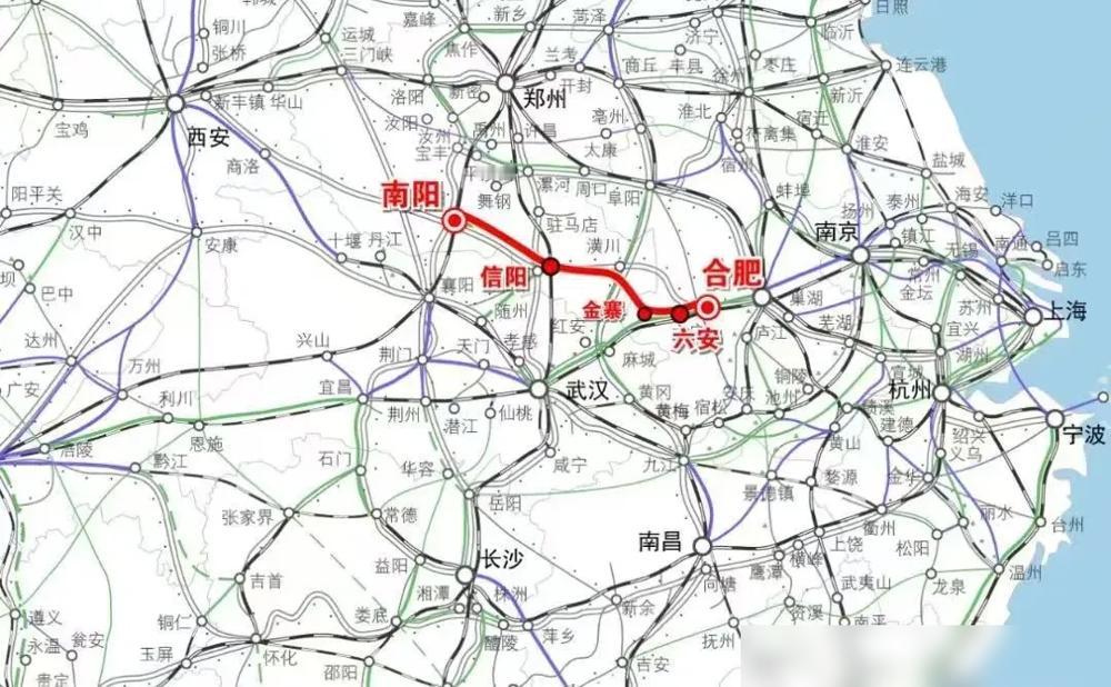 1月20日，南阳经信阳至合肥高速铁路（河南段）的防洪影响评价招标公告正式发布，这