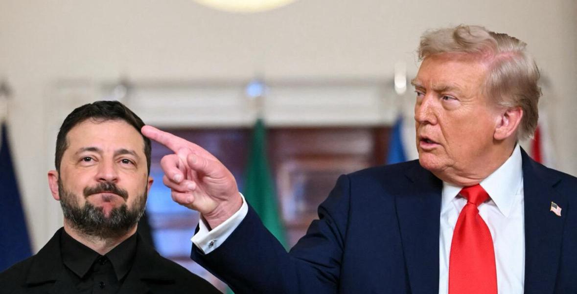 特朗普一句话，将乌克兰的现实处境说透了。特朗普：“未经我批准，泽连斯基什么都