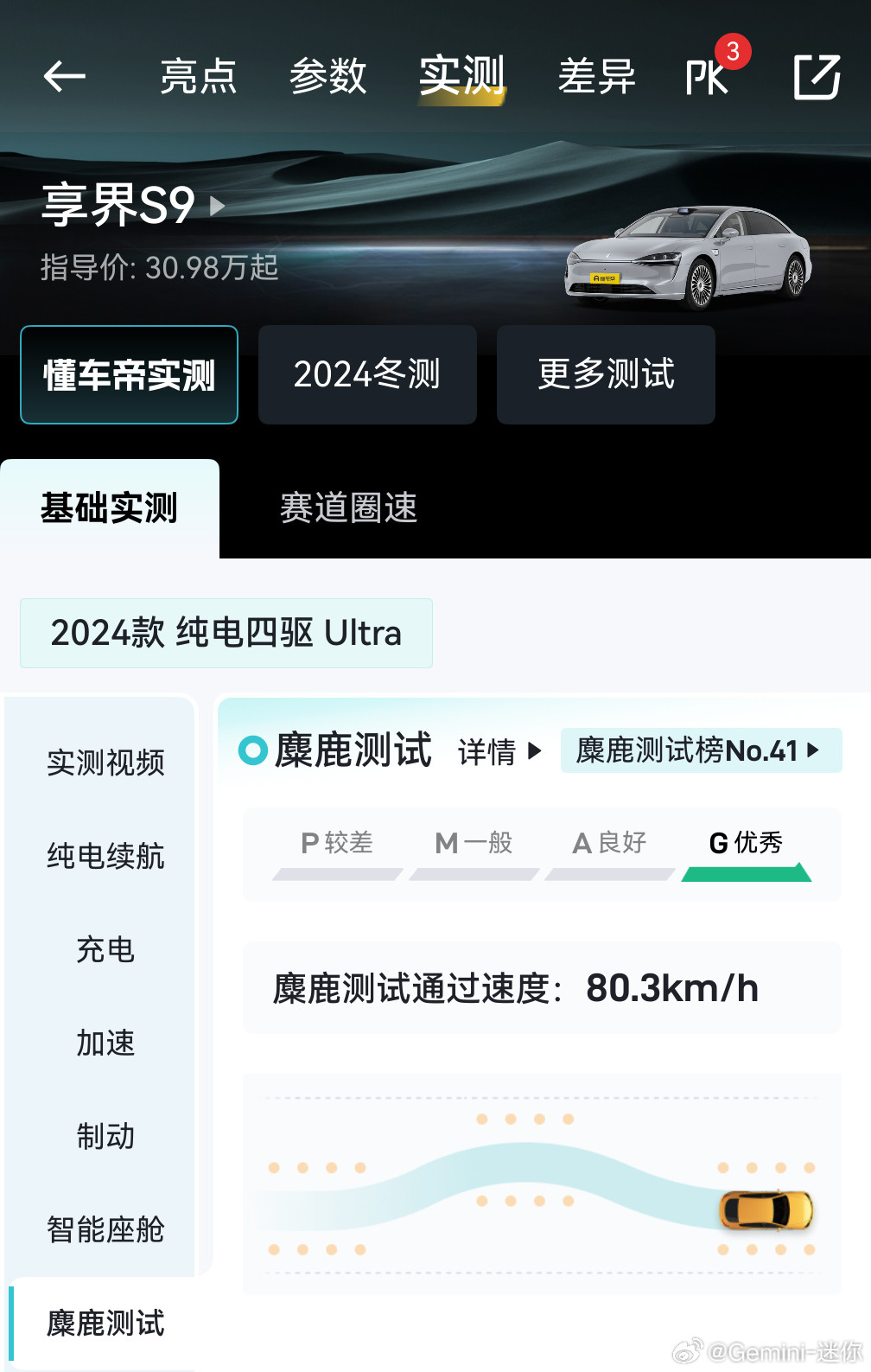 为啥都在说汽车之家享界S9麋鹿测试？流传的这段视频一看就是为宣传全新奥迪A6L拍