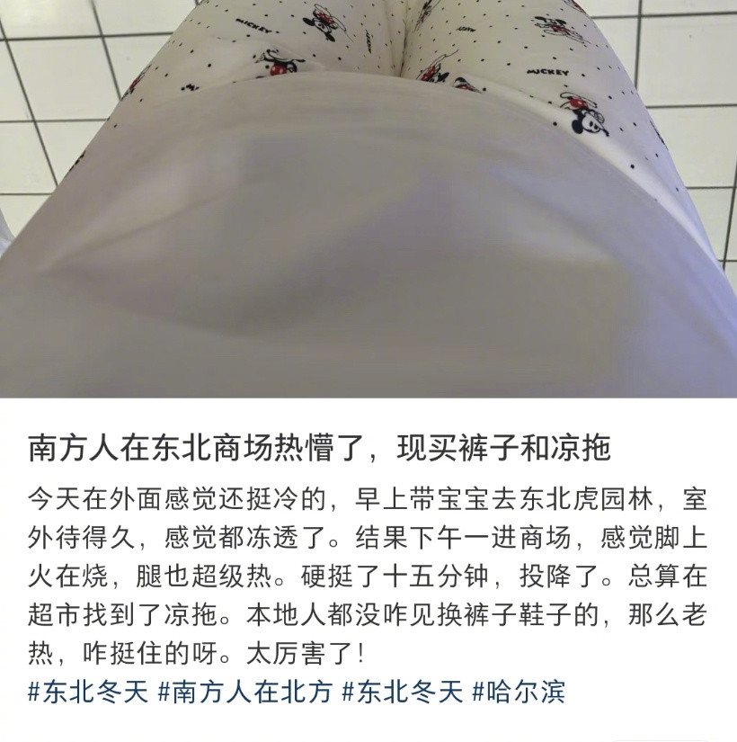 南方人觉得北方热真的不是在挑衅