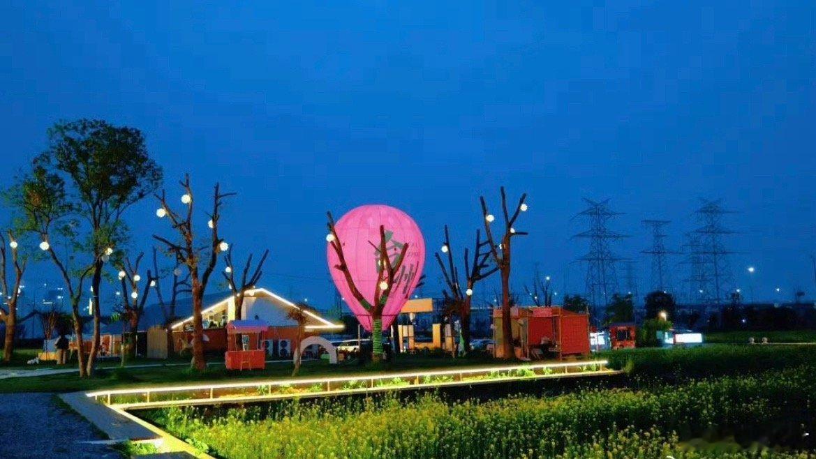 台州深夜花海把浪漫与烟火种进心里谁说浪漫与烟火不能同框？椒江百亩油菜花春日盛放，