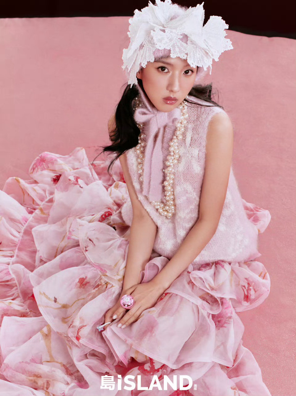 苏晓彤粉墨倒影大片岛ISLAND画报摄影｜阿霖Alin