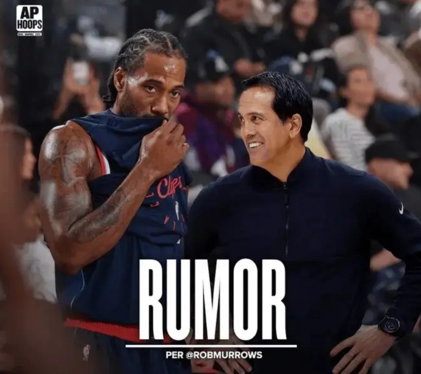 惨！伦纳德要被甩了据美记RobMurrows爆料，热火内部已就引进快船球星伦