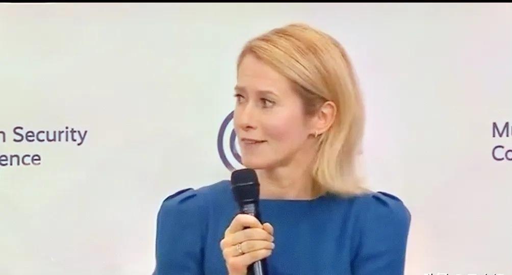 参加慕尼黑安全论坛的欧盟外长卡娅.卡拉斯今天（2月14日）向美国常驻联合国代表迈