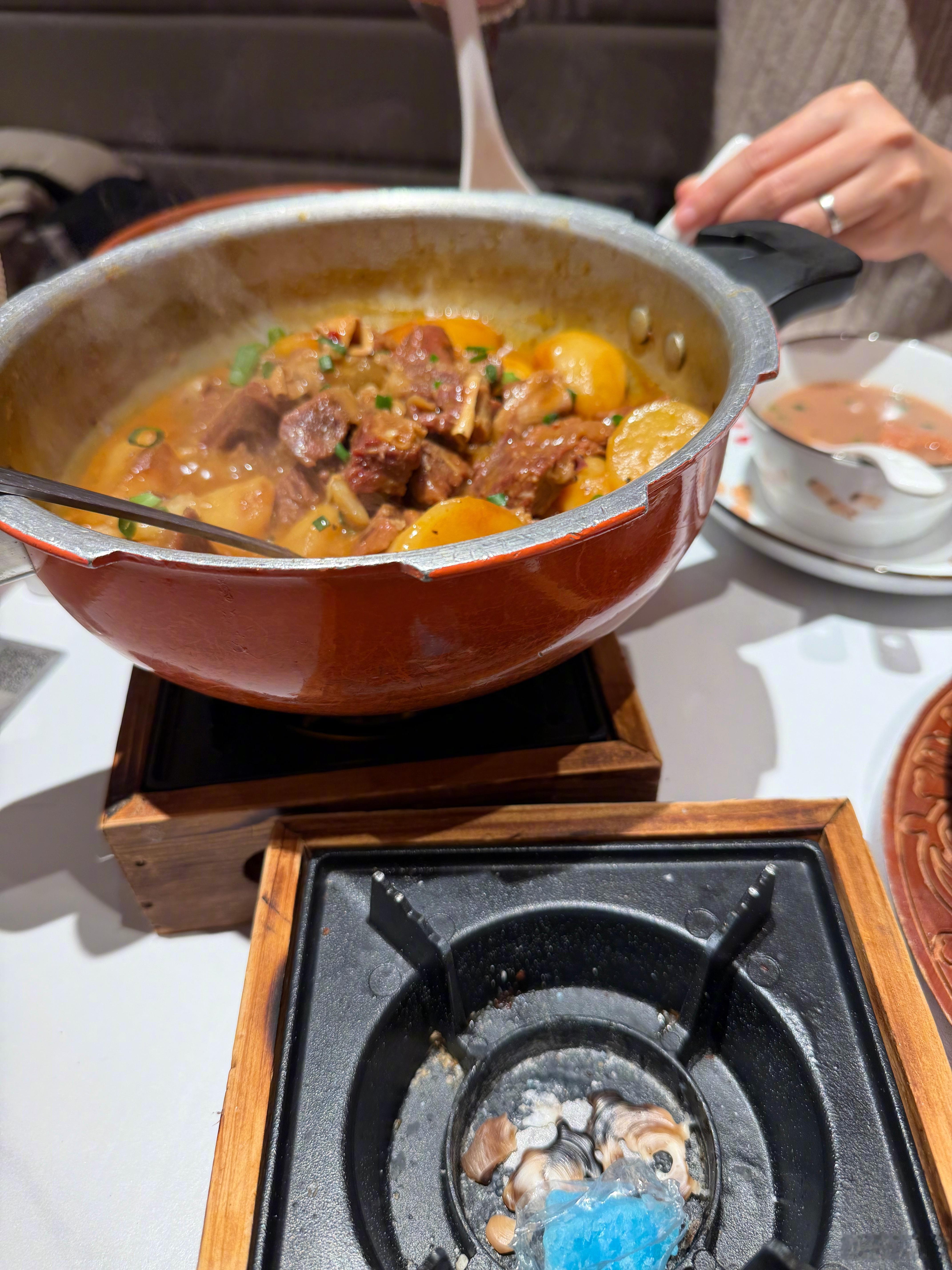 还是祖国的饭菜香！