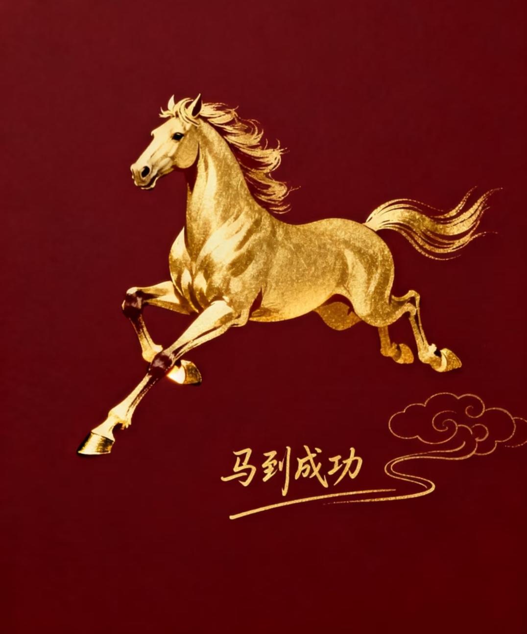 马年到，财气到，愿你天天哈哈笑。马上有钱，好运连连，烦恼全抛掉。