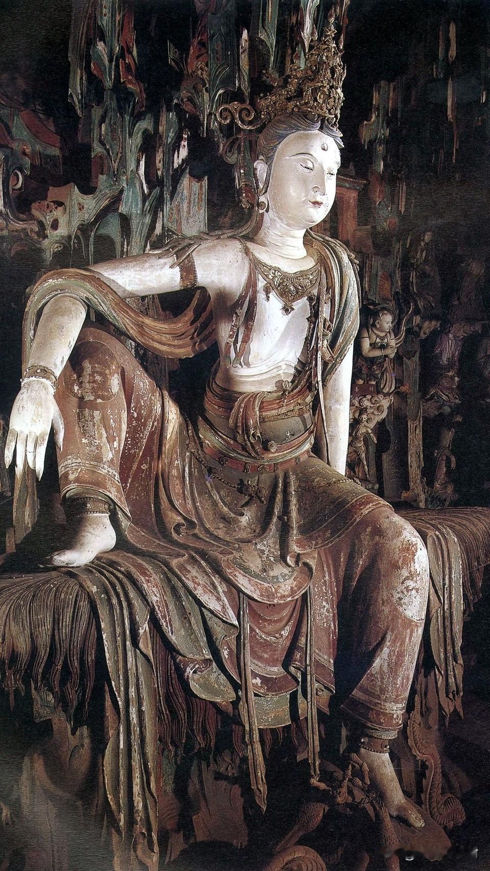 平遥双林寺千佛殿，明代彩塑天花板，看过终生难忘很多人去过平遥古城，却错过了