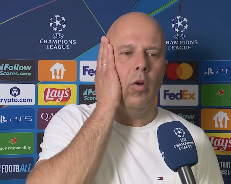 随着欧冠出局，斯洛特的未来已经清晰！足总杯输给曼城被淘汰出局后，TheAt