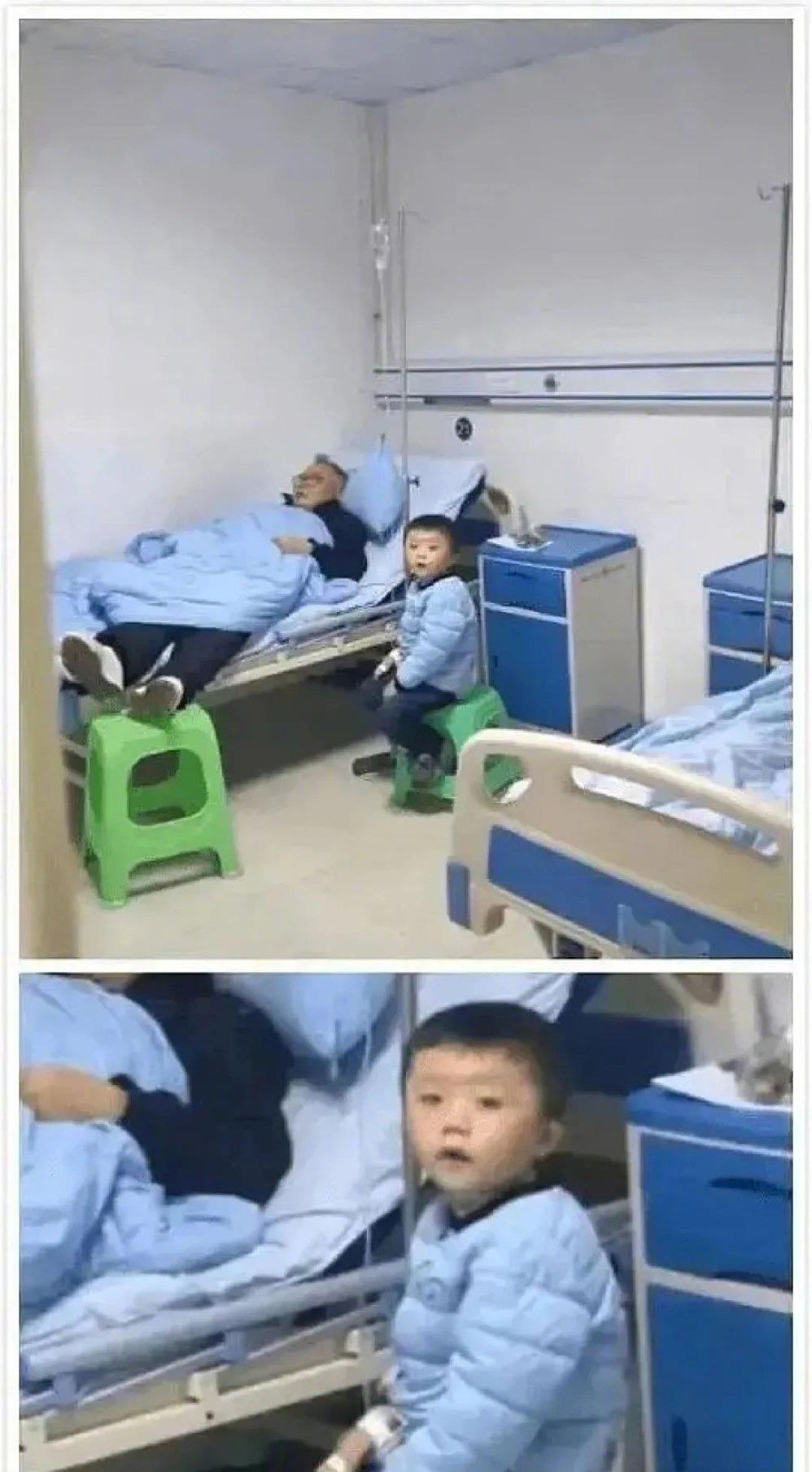 远看是孝子，近看是大孝子