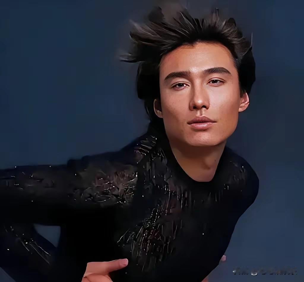 想整容的看看胡兵。胡兵本来就是模特的出身，脸形硬朗阳刚，特别有男人气