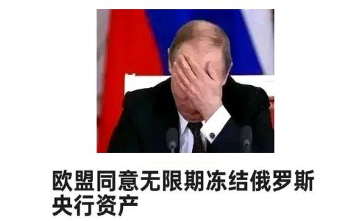 俄罗斯真的有招，欧盟冻结我们的钱我们不要了，我们就拿欧盟的钱抵了。近期欧盟表示如