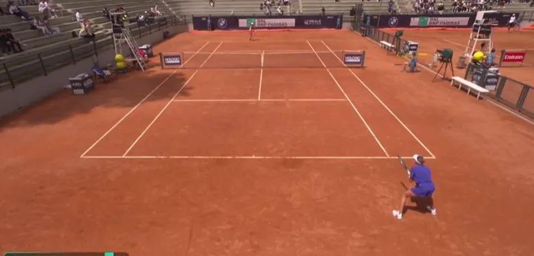 #2025赛季WTA1000罗马站女单资格赛#北京时间5月5日晚，2025赛