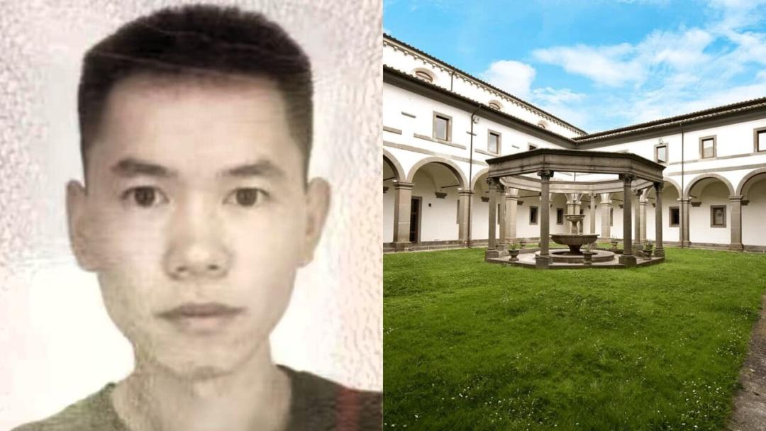 中国28岁博士交换生黄鹏，2025年八月份到意大利图西雅大学进行访学，1月19日