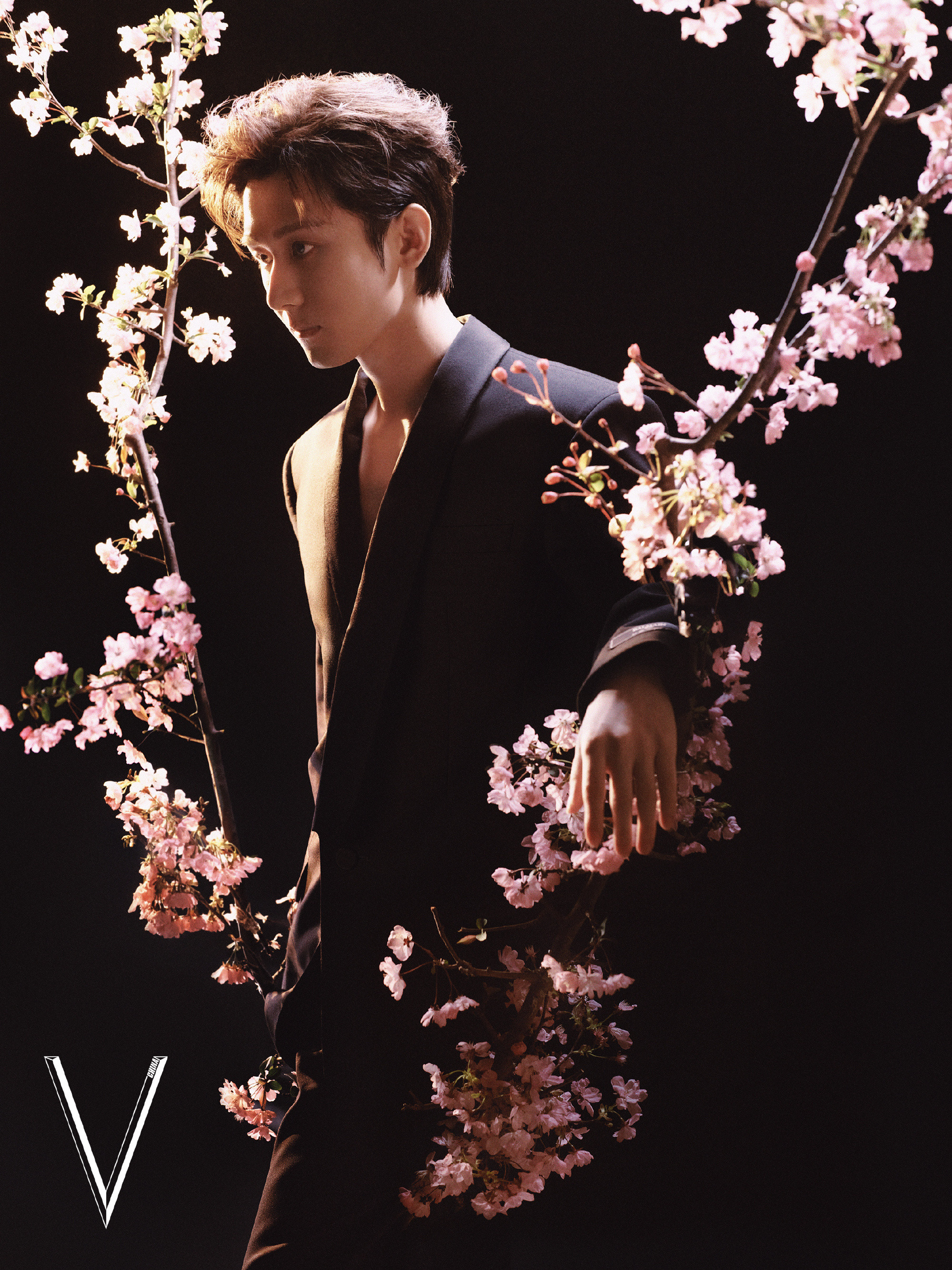 终于抢到杂志啦，成毅《V》中文版五月刊双封太惊艳了，全新风格全新突破，镜头表现力