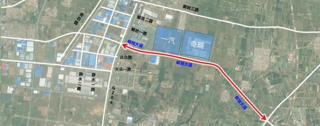 近日，青岛国际招商产业园综合配套项目四期（即墨解放大道修复工程）拟设计施工，项目