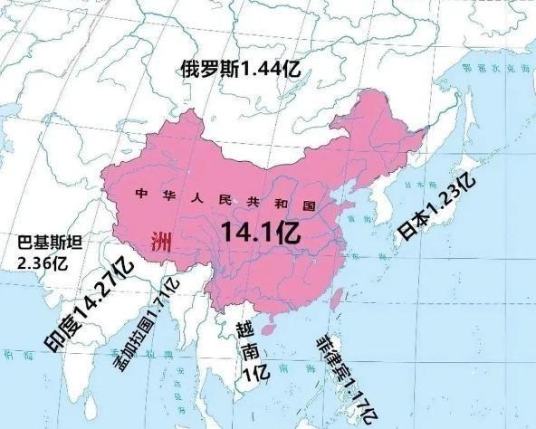 俄罗斯的人口1.5亿，人家不急！美国的人口3亿，人家不急！加拿大的人口4000万