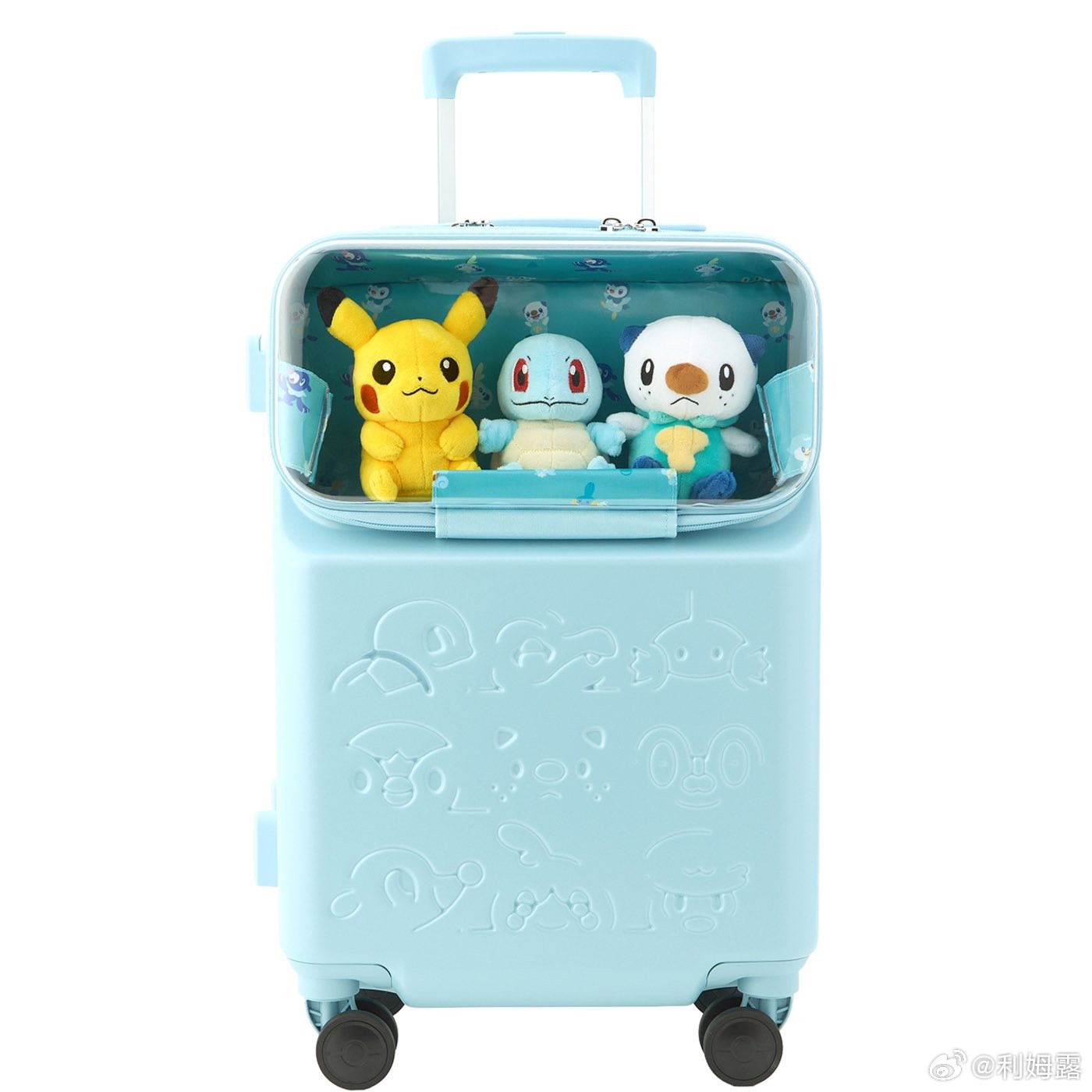 宝可梦发售了一款专门为携带毛绒玩具旅行而设计的行李箱