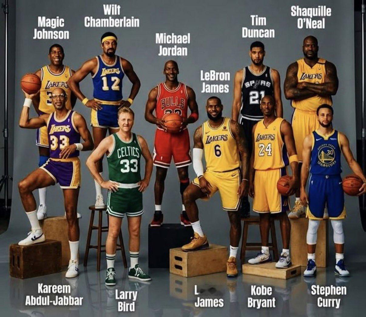 这里头谁的历史地位最低？新赛季篮不住NBA