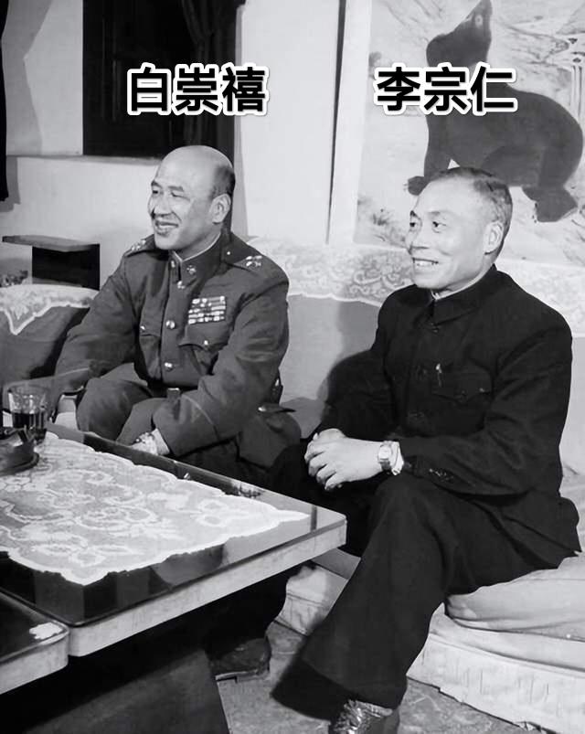 1965年李宗仁回北京，白崇禧看到报纸后，沉默良久，好半天才说了一句：“德邻投共