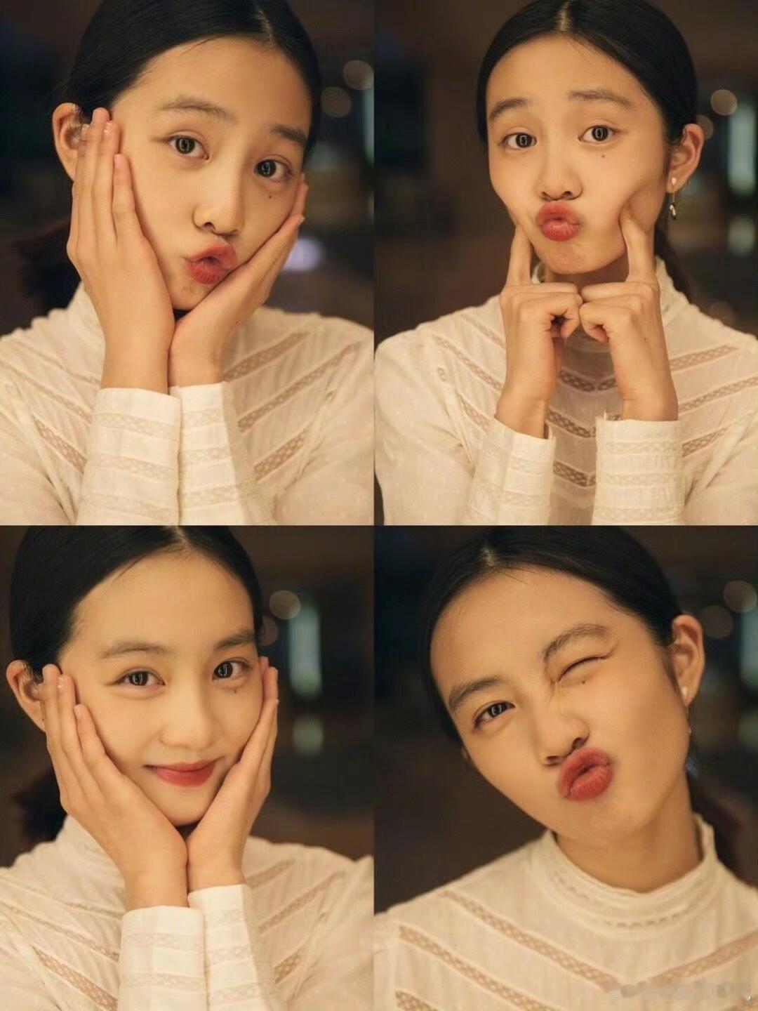 20岁的黄多多眉眼骨相是颜值密码吗？放大看多多的眉眼，这骨相真的没得挑！小时候还